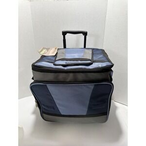 Columbia Rolling Thermal Pack Cooler Ice Line Family Size Collapsible Cart w Tag